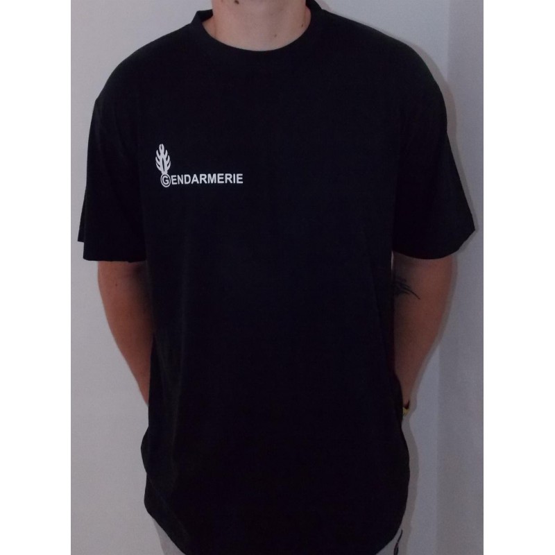 Tee shirt best sale gendarmerie noir